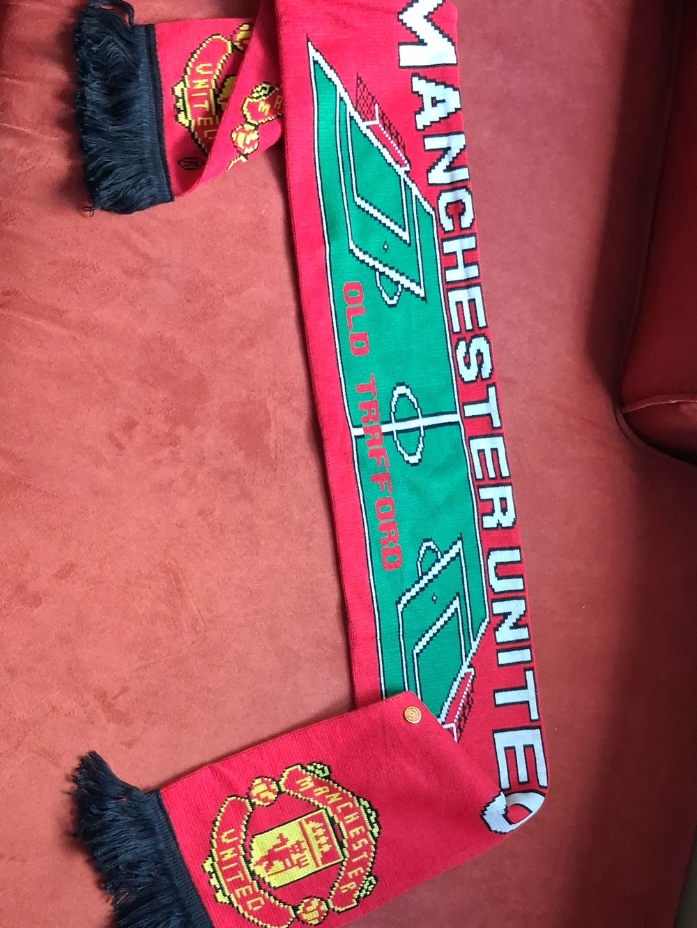 Manchester United Old Trafford Stadium Scarf